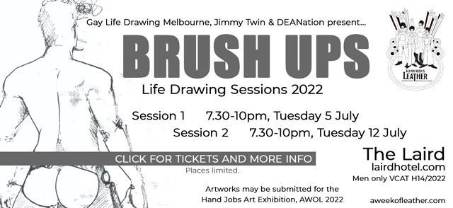 laird melbourne brush ups life drawing gay