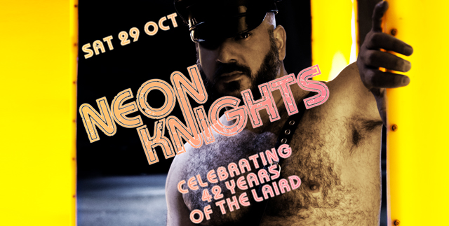 neon knights laird birthday leather bear gay melbourne