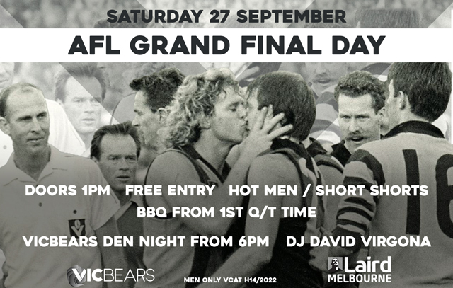 gay melbourne laird afl grand final footy football