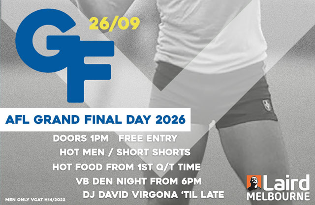 gay melbourne laird afl grand final