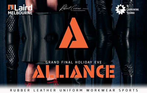 alliance laird rubber leather gay easter