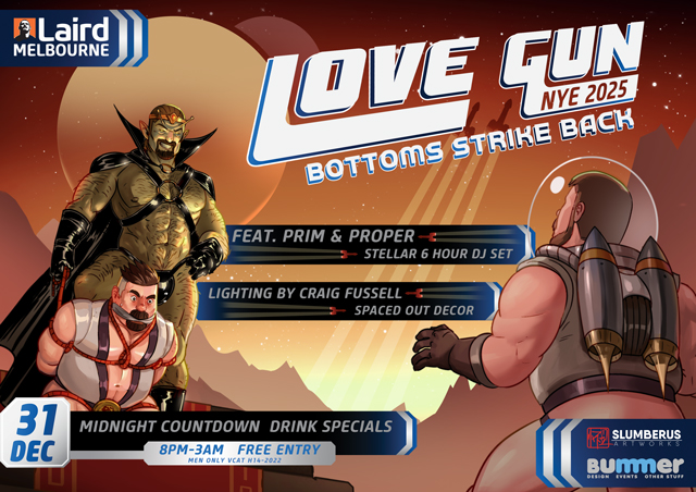 gay melbourne laird new years eve nye 