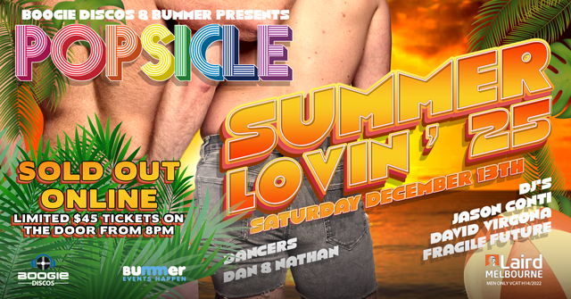 gay melbourne laird popsicle