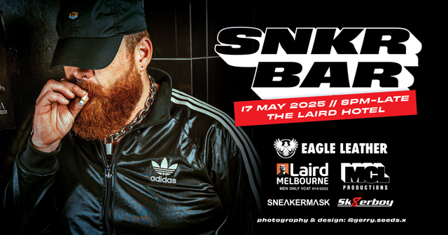 laird gay melbourne snkr bar sneaker fetish